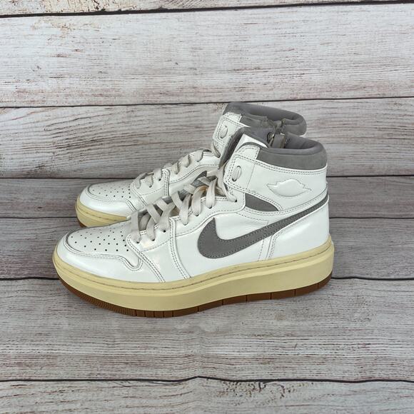 Nike Air Jordan 1 Elevate High SE Womens Sz 10.5 Sail/College Grey - Picture 6 of 9
